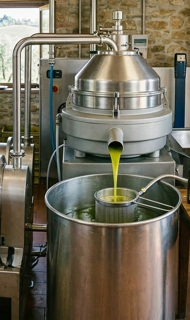 Macchinari in acciaio per estrazione a freddo dell’olio